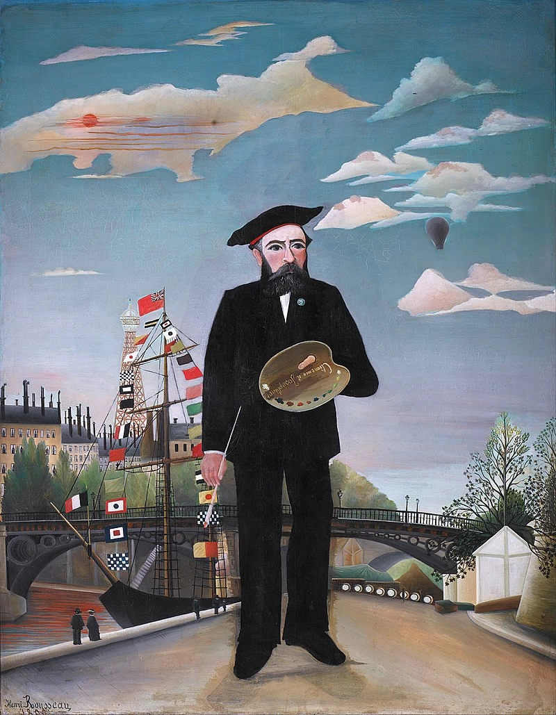 Autoritratto nel paesaggio, 1890 - Trade Fair Palace, Holešovice, Praga